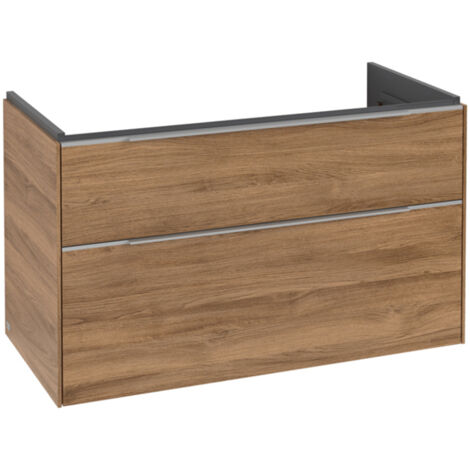 Villeroy &amp Boch Subway 3.0 armoire sous lavabo, éclairage