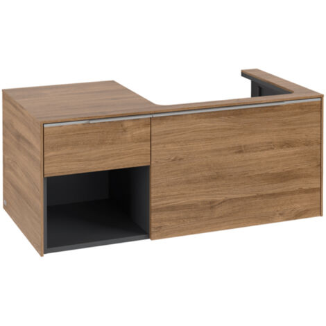 Villeroy &amp Boch Subway 3.0 armoire sous lavabo, éclairage