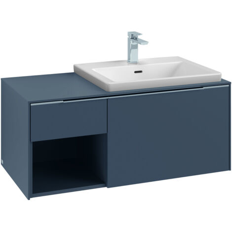 Villeroy &amp Boch Subway 3.0 armoire sous lavabo, éclairage