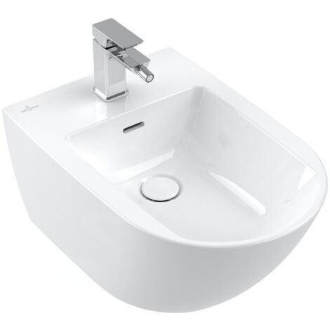 Villeroy &amp Boch Subway 3.0 bidet, ovale, suspendu, 1 trou
