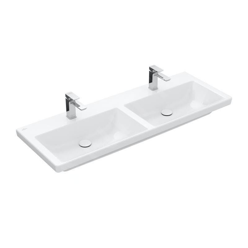 Villeroy&boch - Villeroy & Boch Subway 3.0 cabinet double lavabo, 1300 x 470