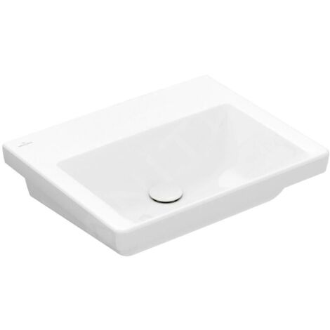 Villeroy &amp Boch Subway 3.0, lavabo rectangulaire, sans