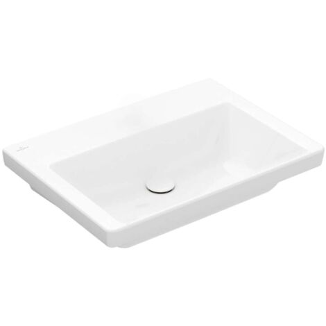 Villeroy & Boch Subway 3.0, lavabo rectangulaire, sans