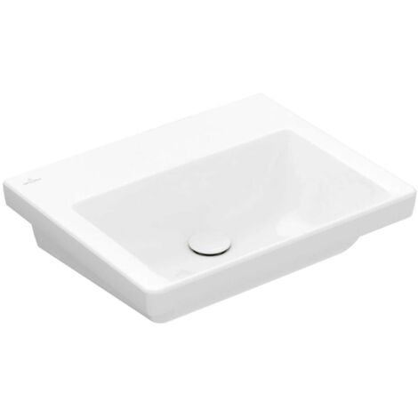 Villeroy &amp Boch Subway 3.0, lavabo rectangulaire, sans