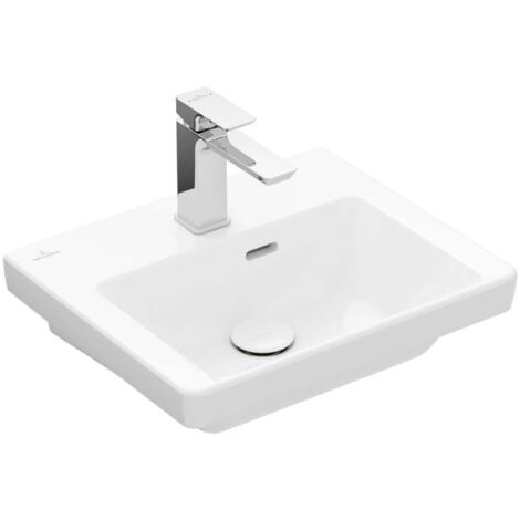 Villeroy &amp Boch Subway 3.0 lave-mains, 1 trou pour robinet,