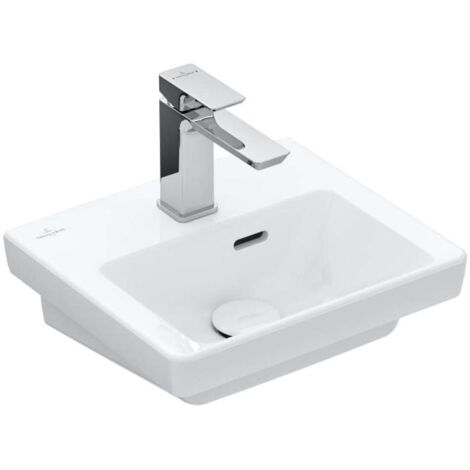 Villeroy &amp Boch Subway 3.0 lave-mains, 1 trou pour robinet,