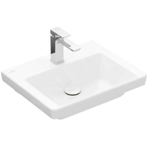Villeroy &amp Boch Subway 3.0 lave-mains, rectangulaire, 1 trou