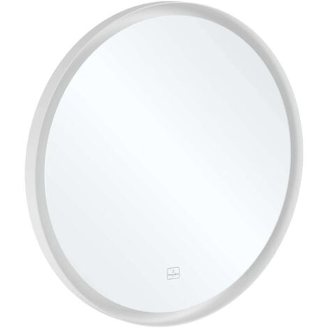 Villeroy &amp Boch Subway 3.0 Miroirs avec éclairage LED, rond,