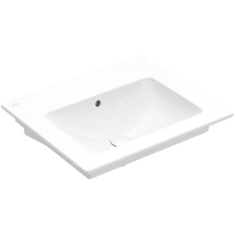 Villeroy &amp Boch Venticello lavabo, sans trou pour robinet,