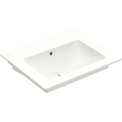 Villeroy &amp Boch Venticello lavabo, sans trou pour robinet,