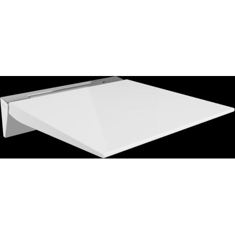 Villeroy &amp Boch ViCare Universal siège de douche rabattable,
