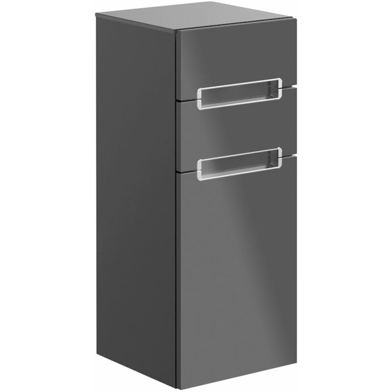 

Villeroy Und Boch Ag - Villeroy & Boch Cabinet Subway A713, parada a la derecha, cubierta Gris plata, color: Blanco mate, mango: plata mate - A7130RMS