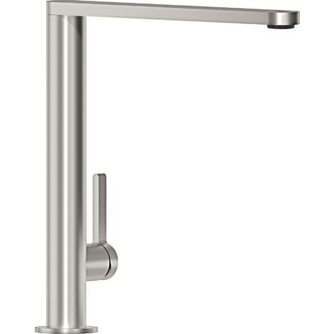 Villeroy & Boch 927000LC Rubinetto per lavello da Cucina, Solid Stainless Steel