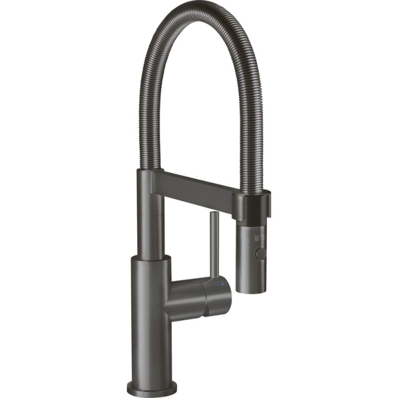 Villeroy&boch - Robinet cuisine villeroy et boch Steel expert compact anthracite