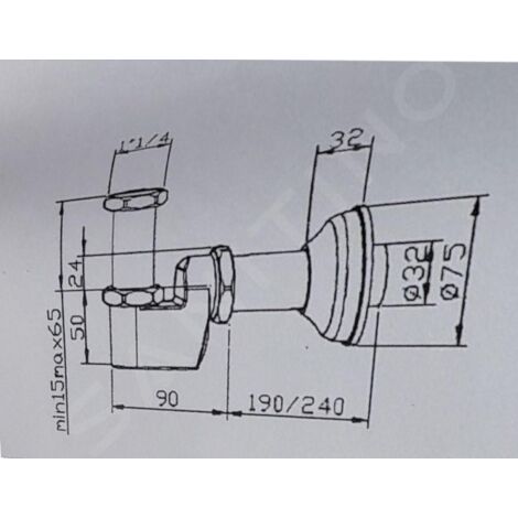 Villeroy & Boch Accessoires - Siphon design chrome 92237861