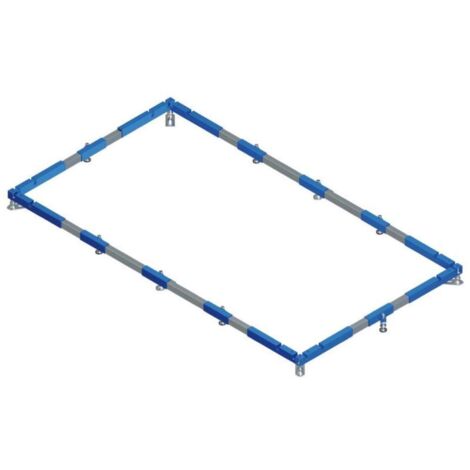 Villeroy & Boch Accessori - Telaio di montaggio ViFrame per piatti doccia in Quaryl fino a 1000x1000 mm U91412300
