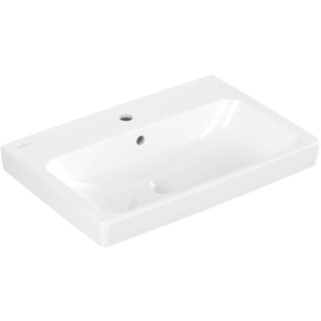 Villeroy & Boch Architectura - Lavabo 65x45 cm, avec trop-plein, trou pour robinetterie, blanc alpin 4A876501