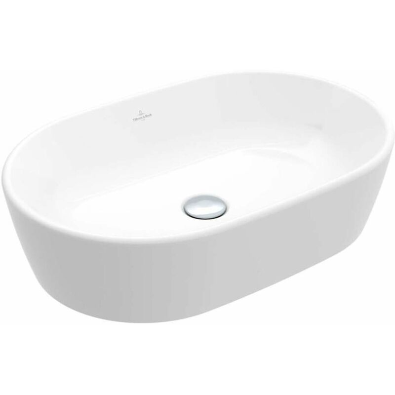 Villeroy&boch - Architectura - Vasque à poser, 60x40 cm, avec trop-plein, blanc alpin 5A266001