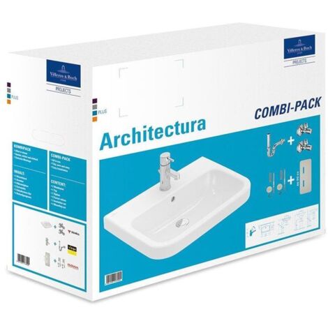 Villeroy & Boch Architectura Waschtisch Combi- Pack, 600x470mm,