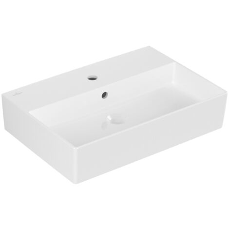 VILLEROY & BOCH Aufsatzwaschtisch Memento 2.0 4A226GR1 600 mm, Weiß Alpin
