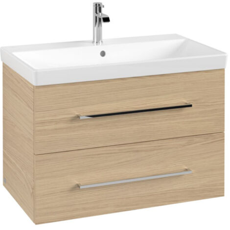 Villeroy & Boch Avento - Meuble-vasque, 780x514x452 mm, 2 tiroirs, Nordic Oak A89100VJ