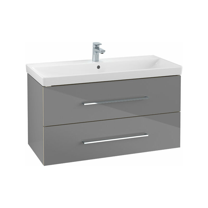 

Villeroy Und Boch Ag - Villeroy & Boch Avento Módulo de lavabo A89100, 2 extraíbles, anchura 780mm, color: Roble Nórdico - A89100VJ