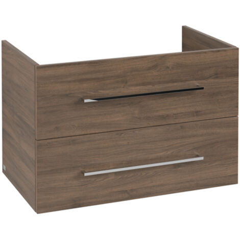 Villeroy & Boch Avento Waschtischunterschrank, 2 Auszüge,