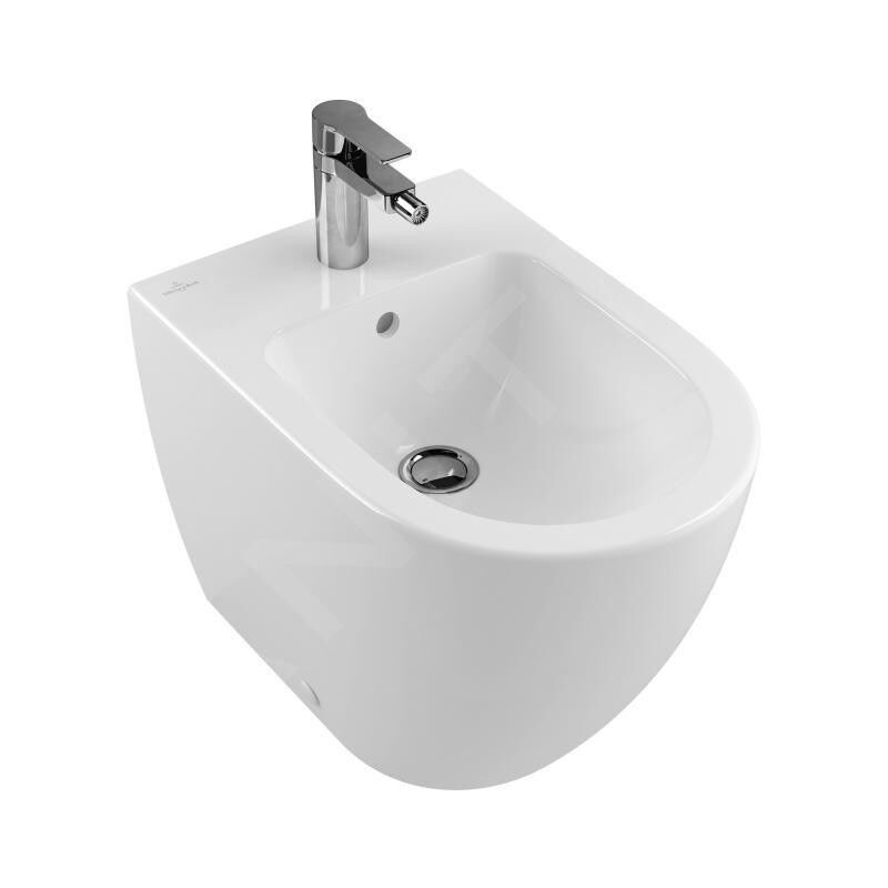 Villeroy&boch - Bidet Subway 370 x 560mm, au sol, 1 trou pour