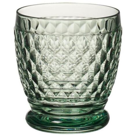 Villeroy & Boch Boston Coloured Calice Acqua, 330 ml, Vetro Cristallo, Verde, 10 cm