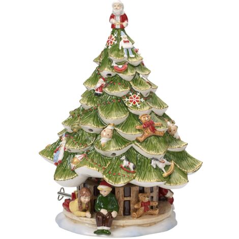 Villeroy & Boch - Christmas Toy's Statuetta Natale Variopinto, Decorazione Natalizie, Decorazioni, Porcellana