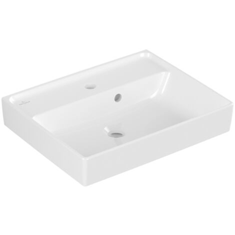 Villeroy & Boch Collaro Handwaschbecken, 1 Hahnloch, mit