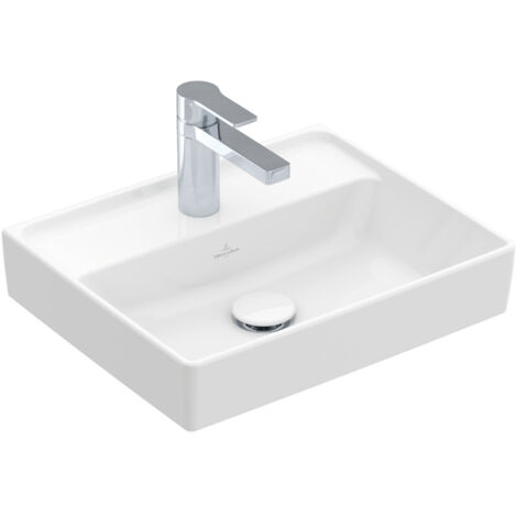 Villeroy & Boch Collaro Handwaschbecken, 1 Hahnloch, ohne