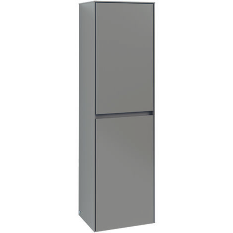 Villeroy & Boch Collaro Hochschrank, 1 Tür, Anschlag rechts, mit