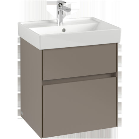Villeroy & Boch Collaro Meuble sous-lavabo, 2 tiroirs, lavabo au
