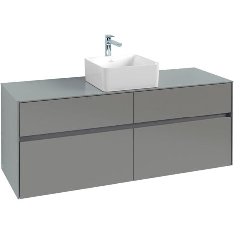 Villeroy & Boch Collaro Meuble sous-lavabo, 4 tiroirs, lavabo au