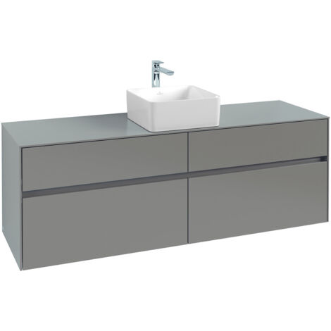 Villeroy & Boch Collaro Meuble sous-lavabo, 4 tiroirs, suspendu,