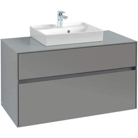 Villeroy & Boch Collaro Waschbeckenunterschrank, 2 Auszüge,