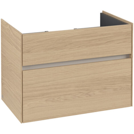 Villeroy & Boch Collaro Waschbeckenunterschrank, 2 Auszüge,