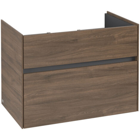 Villeroy & Boch Collaro Waschbeckenunterschrank, 2 Auszüge,