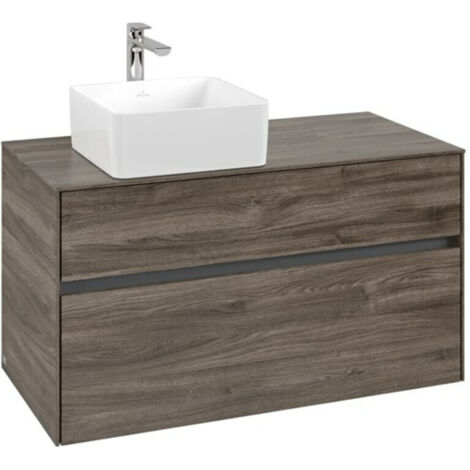Villeroy & Boch Collaro Waschbeckenunterschrank, 2 Auszüge,