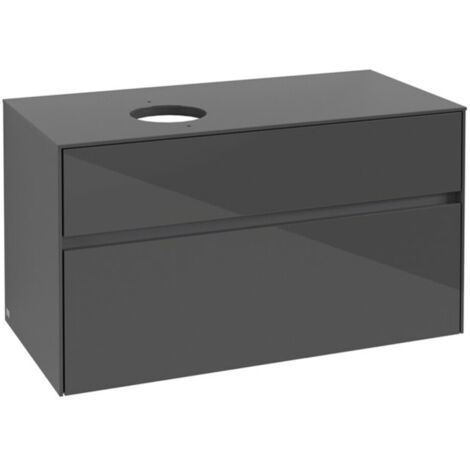 Villeroy & Boch Collaro Waschbeckenunterschrank, 2 Auszüge,