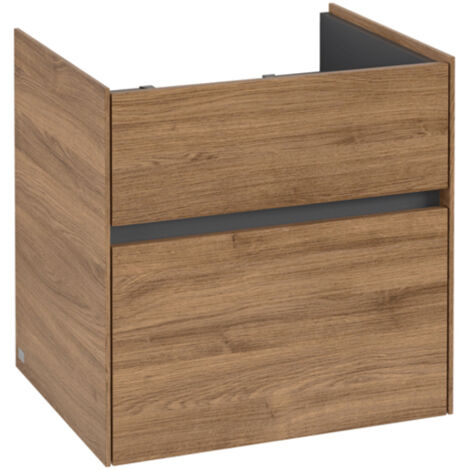 Villeroy & Boch Collaro Waschbeckenunterschrank, 2 Auszüge,