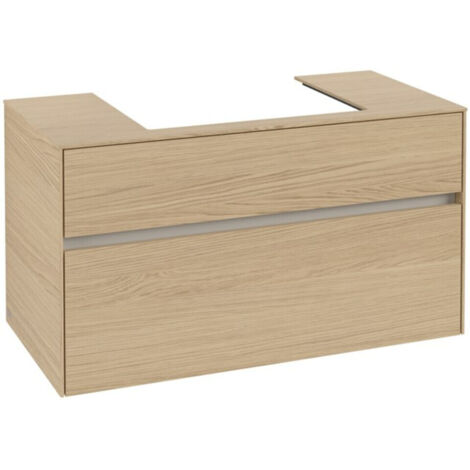 Villeroy & Boch Collaro Waschbeckenunterschrank, 2 Auszüge,