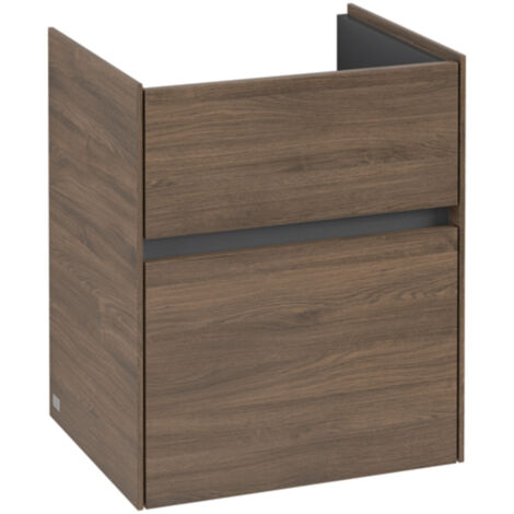 Villeroy & Boch Collaro Waschbeckenunterschrank, 2 Auszüge,