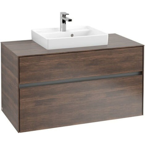 Villeroy & Boch Collaro Waschbeckenunterschrank, 2 Auszüge,