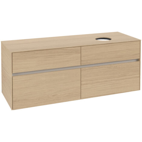Villeroy & Boch Collaro Waschbeckenunterschrank, 4 Auszüge,