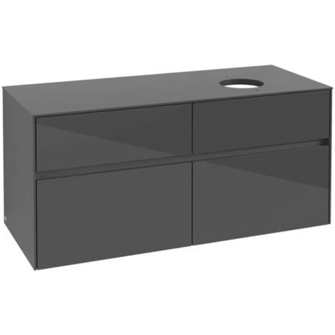 Villeroy & Boch Collaro Waschbeckenunterschrank, 4 Auszüge,