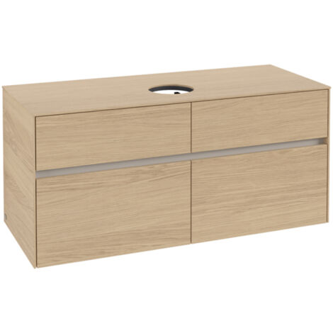Villeroy & Boch Collaro Waschbeckenunterschrank, 4 Auszüge,
