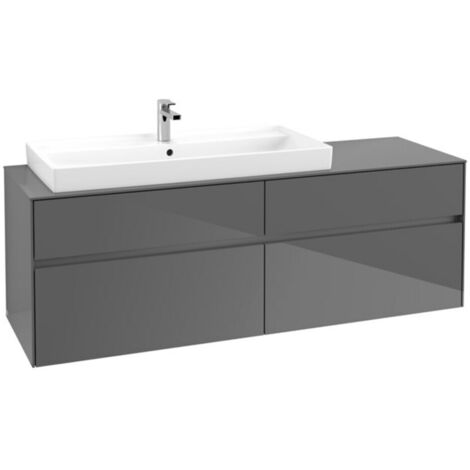 Villeroy & Boch Collaro Waschbeckenunterschrank, 4 Auszüge,