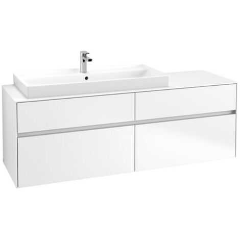 Villeroy & Boch Collaro Waschbeckenunterschrank, 4 Auszüge,